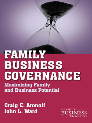 cover image of Family Business Governance
